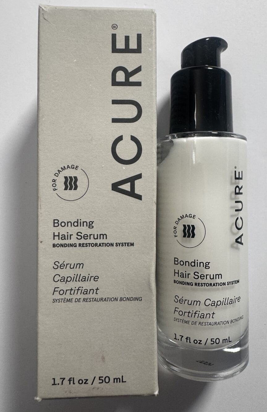 ACURE Bonding Hair Serum Bond Restoration System 1.7 fl oz 50mL New
